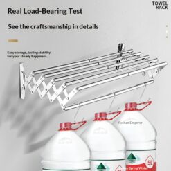 Alternative view of Foldable Towel Rack 🧺✨